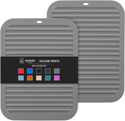 Joyhalo 4 Pack Trivets for Hot Dishes