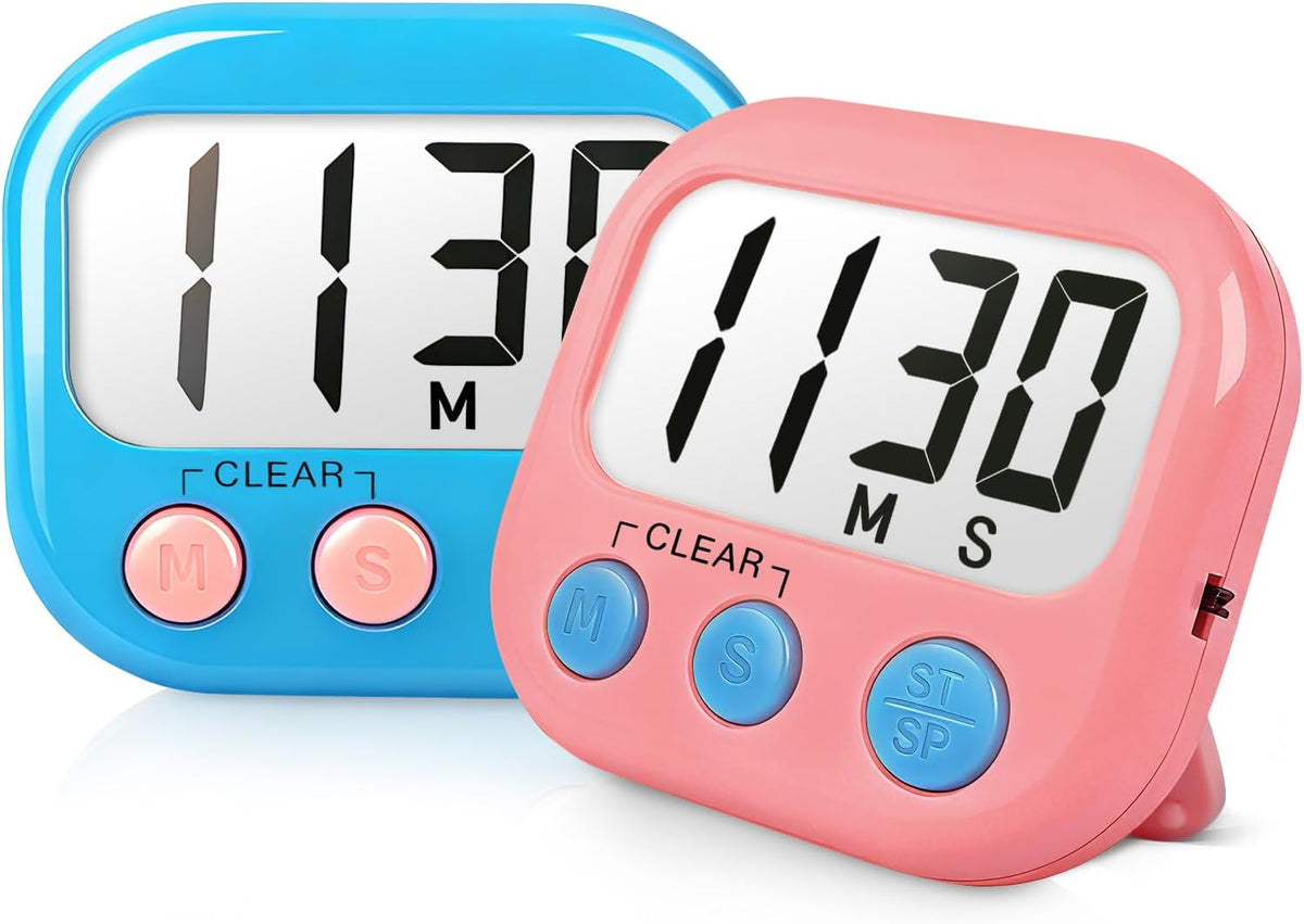 Digital Timer for Kids Classroom Timers for Teachers Blue Green