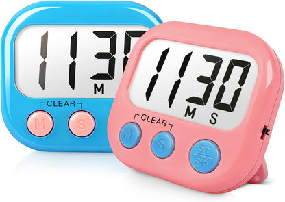 Digital Timer for Kids Classroom Timers for Teachers Blue Green