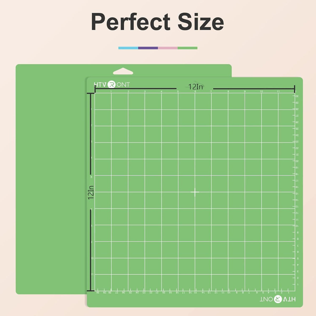 HTVRONT Cutting Mats 12x12, Compatible with Cricut Maker/Explore