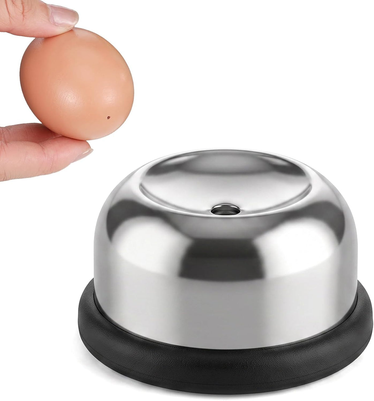 Egg Piercer for Raw Eggs, Needle Egg Punch Tool with Anti-Slip Base