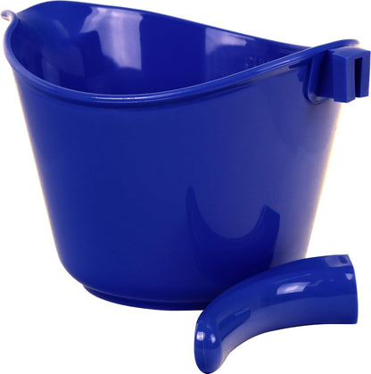 Batter Bowl With Pour Spout, Non-Slip Base,Space Saving Detachable Handle with Lid, 2 QT Heavy Duty BPA-Free Microwave & Dishwasher Safe (Fresh Lemons)