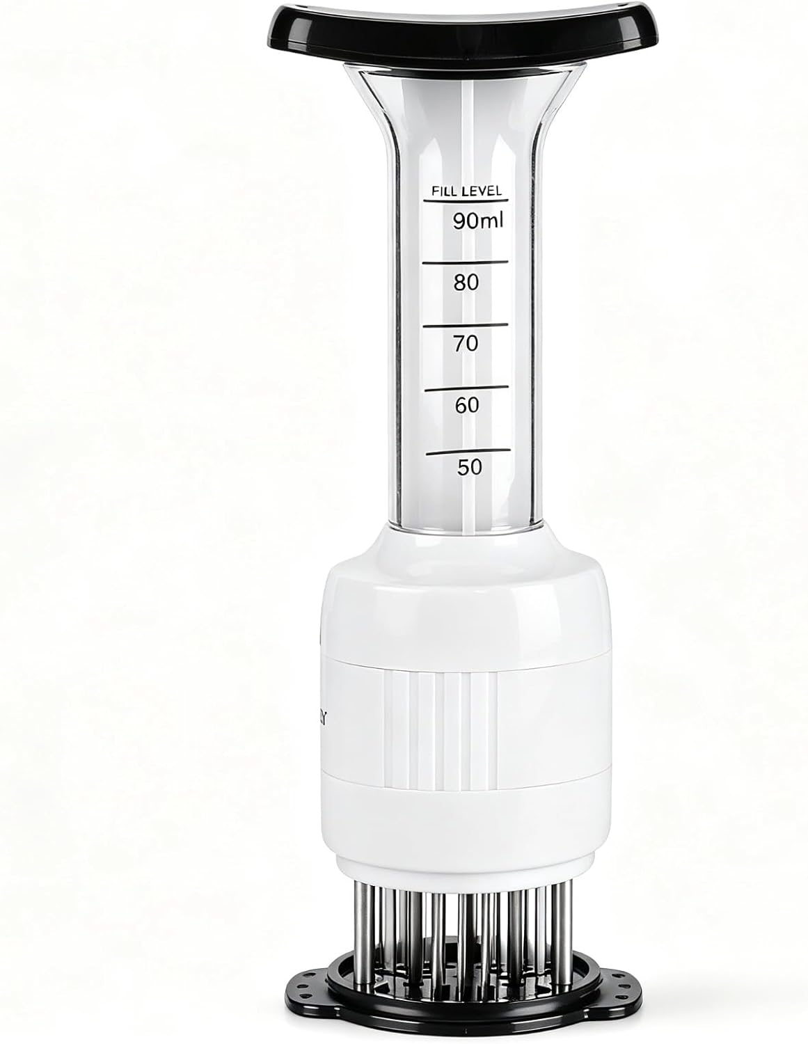 Stainless steel Marinade Meat Injector, Marinade Tenderizer Injector Needle Flavor Syringe Cooking Meat Poultry Turkey Chicken BBQ