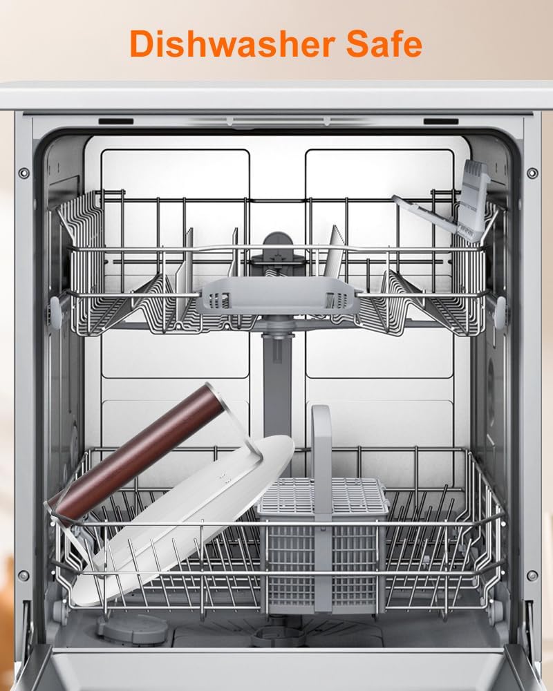 Brigii 8.5" Stainless Steel Smash Burger Press, Heavy Duty Smasher