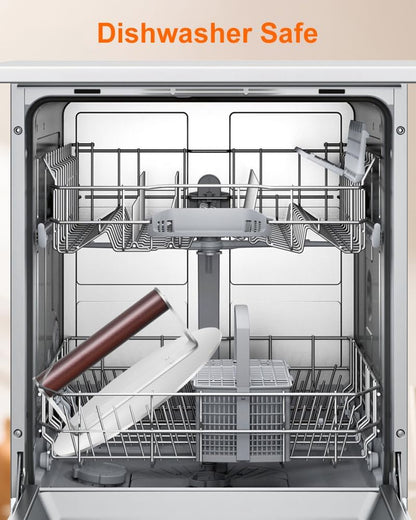 Brigii 8.5" Stainless Steel Smash Burger Press, Heavy Duty Smasher