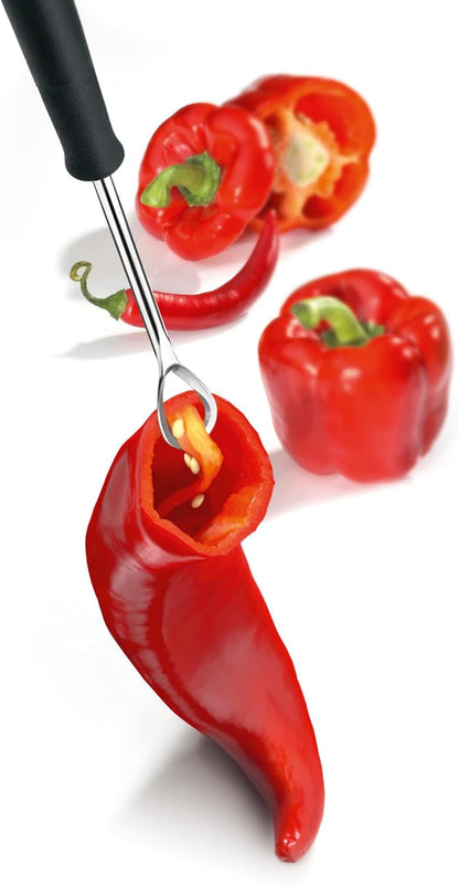 triangle Pepper Corer - Stainless Steel