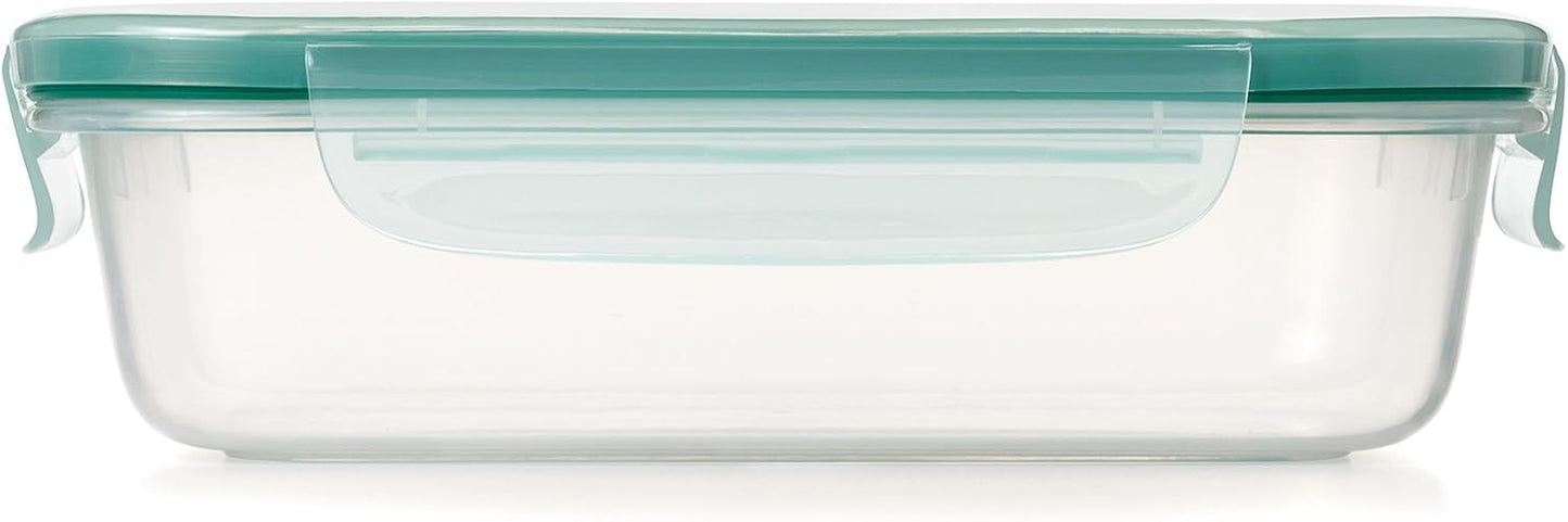 OXO Good Grips 3.5 Cup Smart Seal Airtight Glass Rectangle Food Storage Container