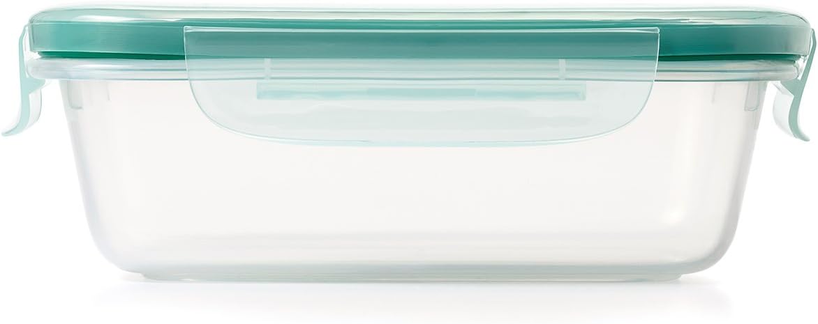 OXO Good Grips 3.5 Cup Smart Seal Airtight Glass Rectangle Food Storage Container