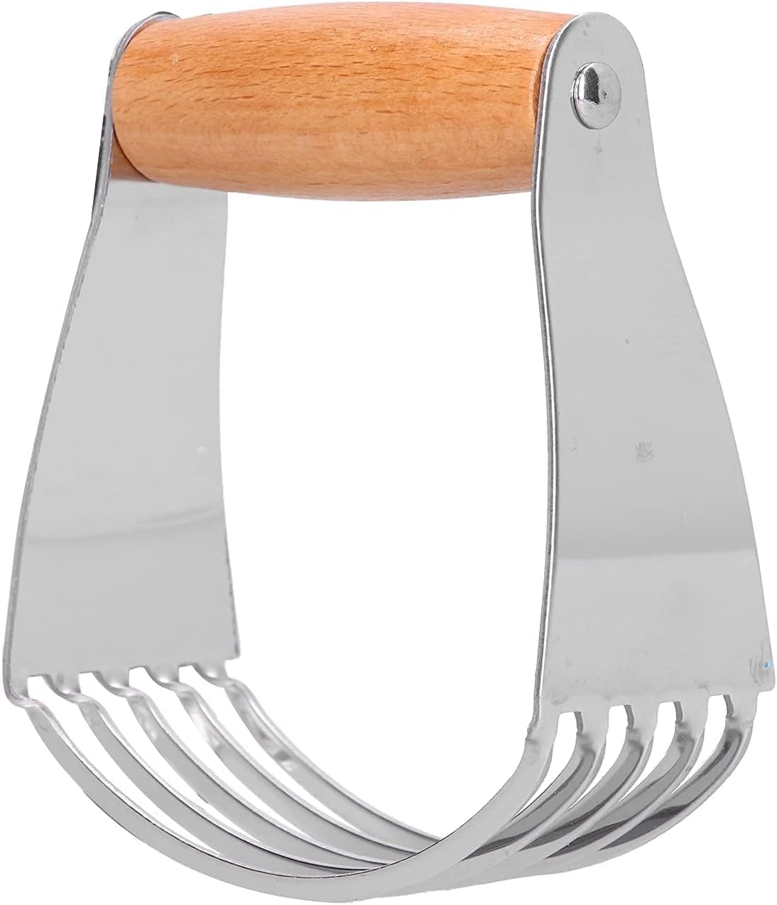 Pastry Blender 5-Blade Stainless Steel, Soft Grip Handle