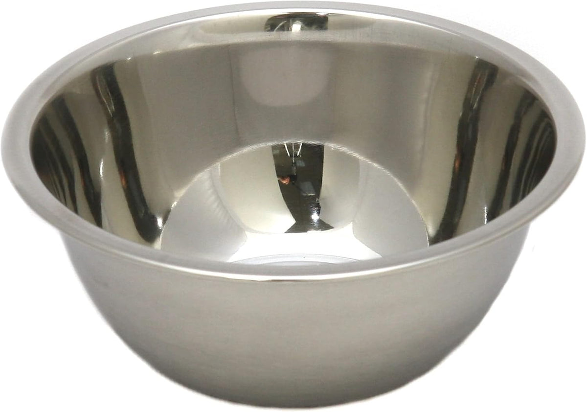 Chef Craft Brushed Mixing Bowl, 5-Quart, Stainless Steel