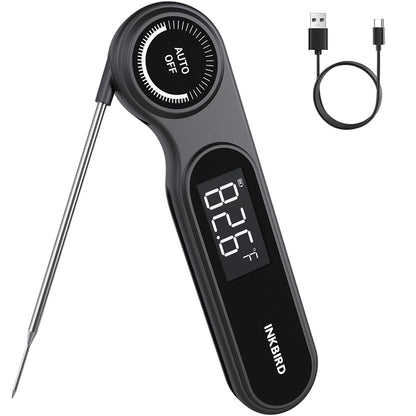 INKBIRD 0.5 Seconds Rechargeable Instant Read Meat Thermometer for Cooking