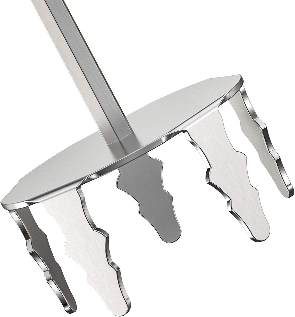 Onlyfire 4 Inch Stainless Steel Pork Puller, Upgraded Ultra-Sharp