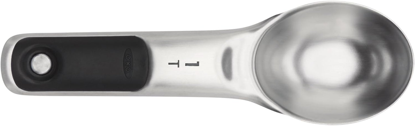 OXO Good Grips 4 Piece Stainless Steel Measuring Cups with Magnetic Snaps