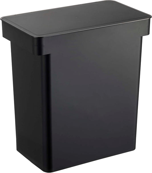 YAMAZAKI Home Tower Airtight Pet Food Storage Container - Cat And Dog Food Holder Bin With Transparent Lid And Handle - Extra Large - Polypropylene - 6.6 Gallons, 25 Liters