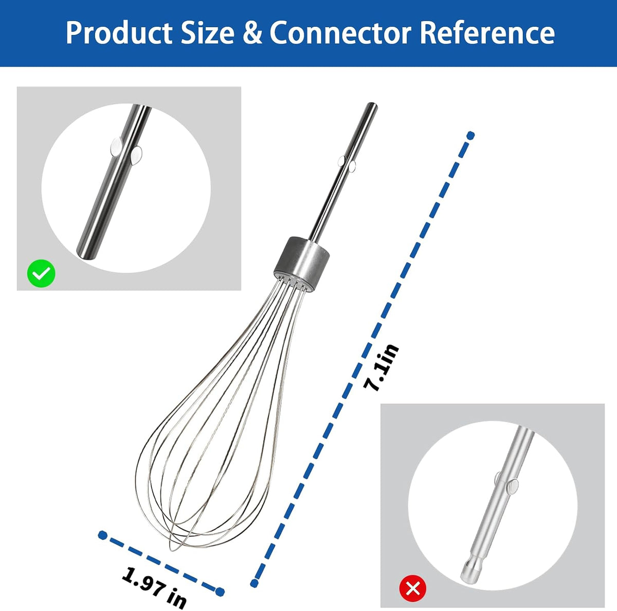 Hand Mixer Beater Attachments for KitchenAid
