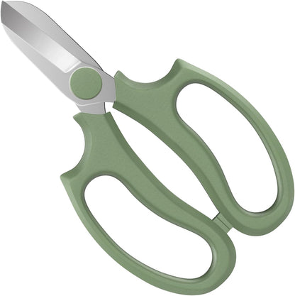 Housolution Flower Scissors, Premium Steel Garden Pruning Shears, Pink