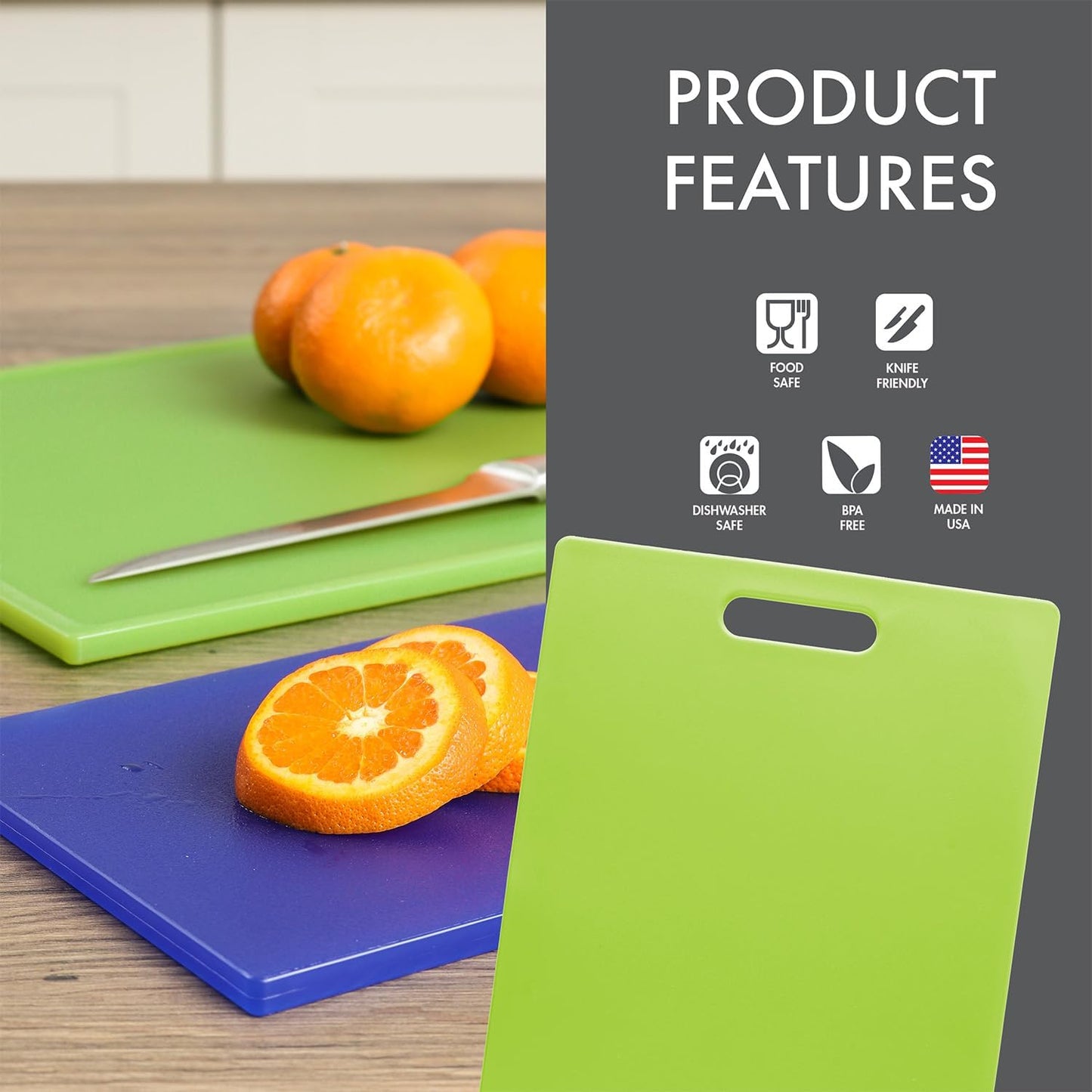 Made from high-density plastic that is conveniently sized at 11x14.5 inches