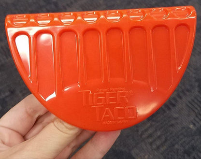 Tiger Taco Box Clips Make Packing and Unpacking Boxes Easier (Set of 4 Tiger Tacos, ABS Plastic)