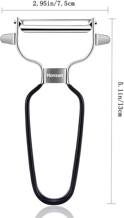 Ultra Sharp Stainless Steel Vegetable Peeler For Potatoes, All Fruits & Veggies