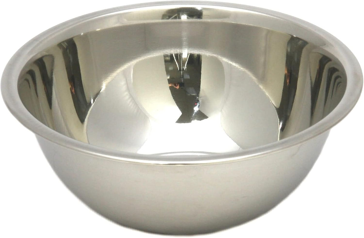 Chef Craft Brushed Mixing Bowl, 5-Quart, Stainless Steel