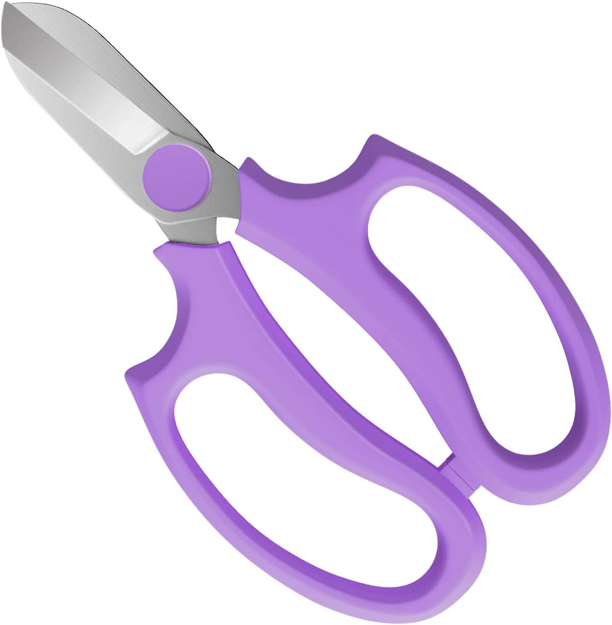 Housolution Flower Scissors, Premium Steel Garden Pruning Shears, Pink