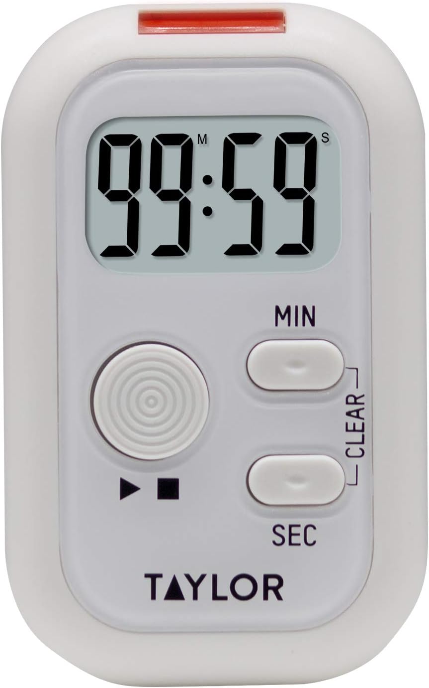Multi-Alert (Sound, Light, Vibration) Digital Timer