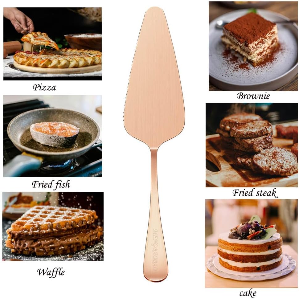 5x Cake Server Pie Holder Transfer Triangular Spade Spatula for Pizza Cake