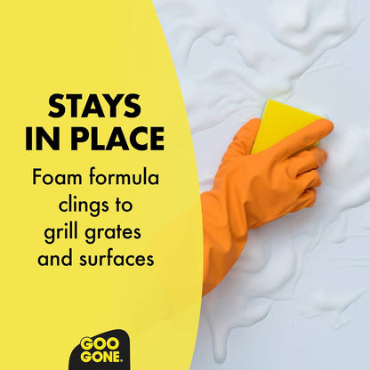 Goo Gone Grill and Grate Cleaner - 24 Ounce - Cleans Cooking Grates and Racks