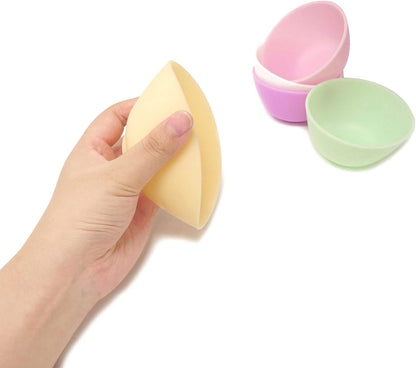 Honbay 5PCS Silicone Mixing Bowls Prep and Serve Bowls for Mixing Facial Mask or Holding Ingredient (8.5��5CM)