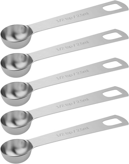 1tsp(1/3tbsp, 5ml) Measuring Spoon, Stainless Steel Teaspoon