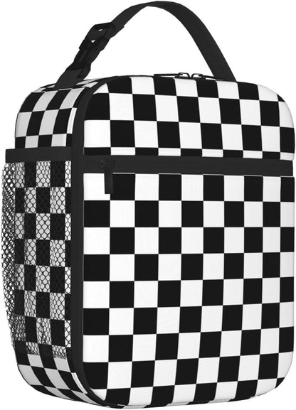 70s Retro Mushroom Floral Insulated Lunch Bag Reusable Cooler Lunch Box Portable Leakproof Thermal Container Tote Bags for Girls Boys School Travel