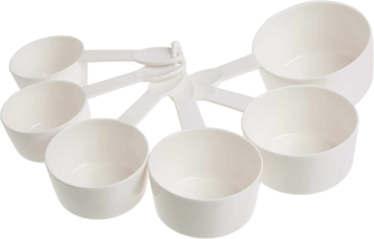 Prepworks by Progressive Measuring Cups, White - Set of 6