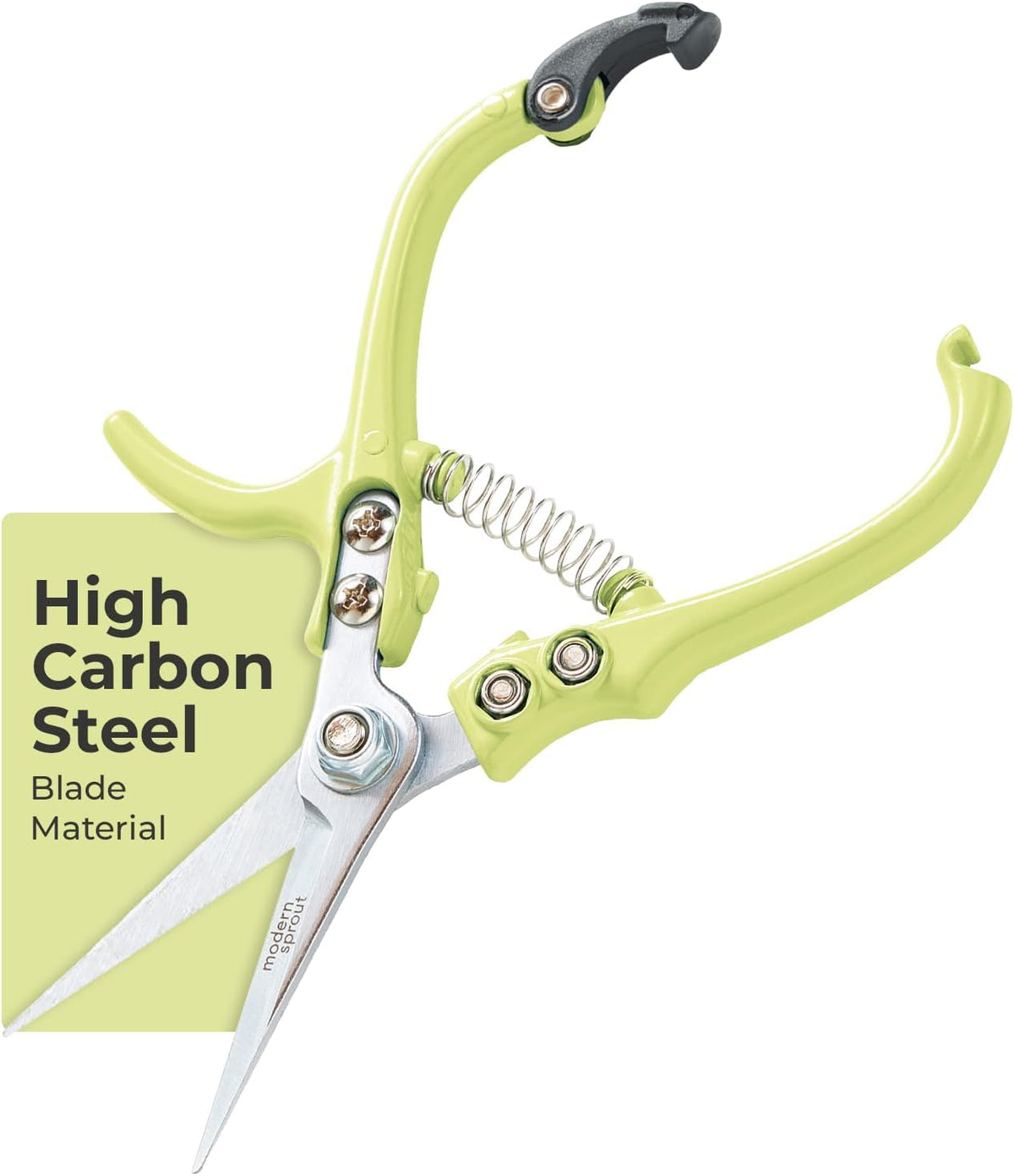 Modern Sprout Pruning Shears - Garden Snips - Herb Scissors - Sage 1-Pack