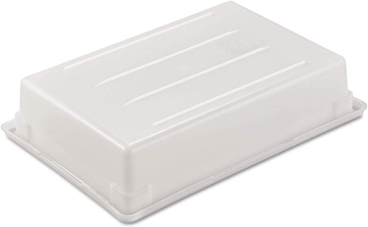 Rubbermaid Commercial Products Polycarbonate Food Storage Box/Tote, 2 Gallon, Clear, for Restaurant/Kitchen/Cafeteria