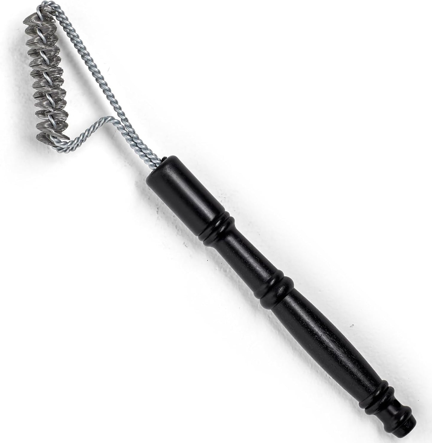 GrillGrate Stainless Steel Grate Valley Bristle-Free Double Helix Grill Cleaning Brush for ModiFIRE Sear Grates