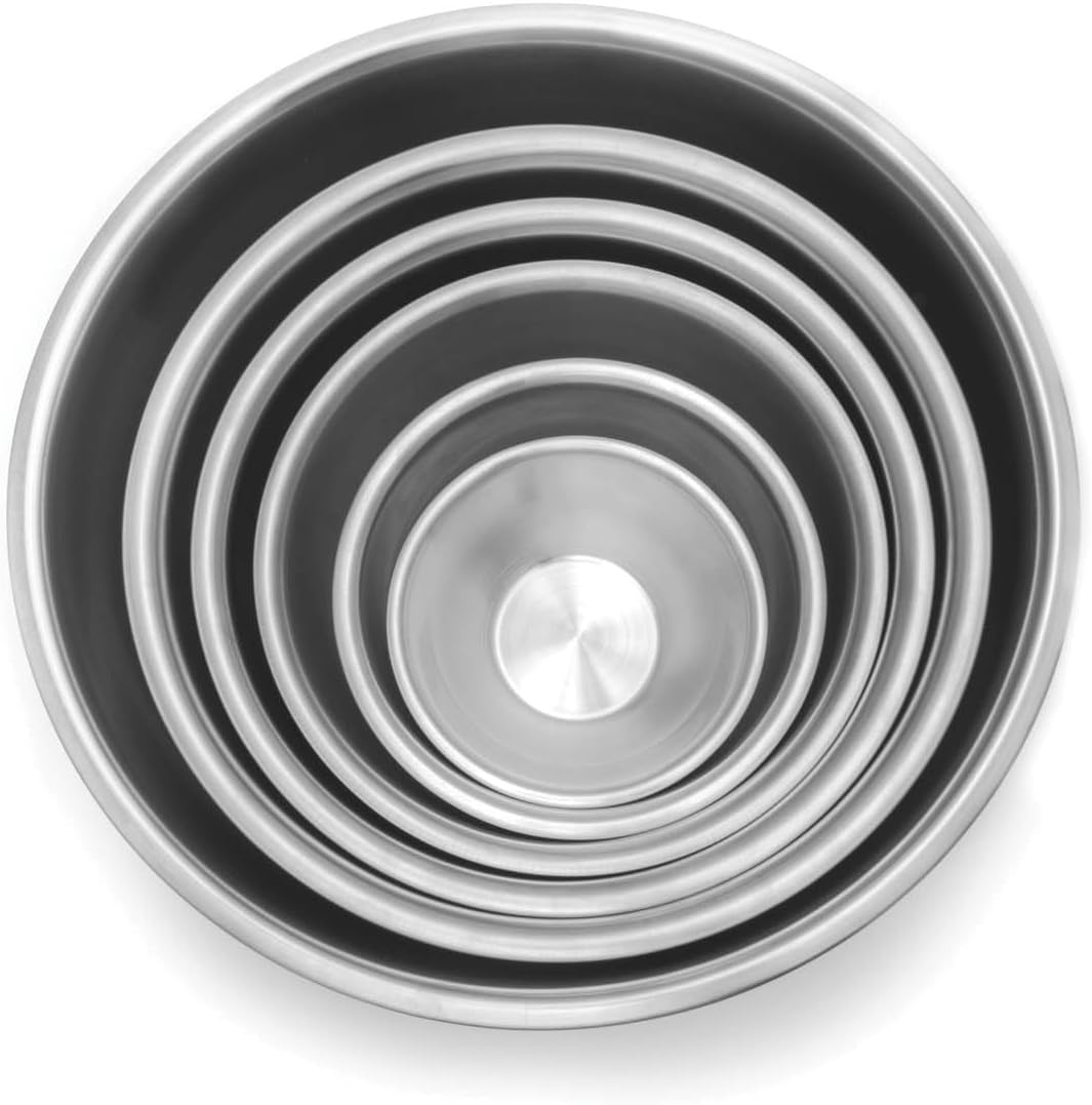 Fox Run Stainless Steel Small Mixing Bowl, 7.25 x 7.25 x 3.75 inches, Metallic