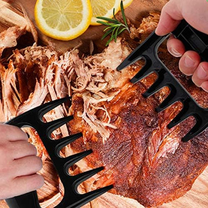 TOPULORS Ideal Gift Meat Claws-Strongest BBQ Meat Handler Forks Pulled Pork Shred Handling Meat & Carving Turkey Claws Handler Set for Your Smoker & Barbecue(1 Pair)