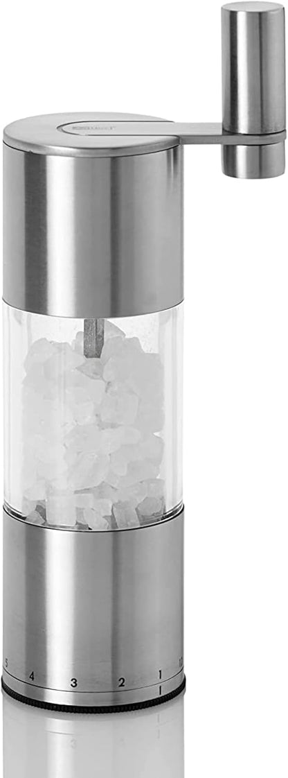 AdHoc Select Geared Salt or Pepper Grinder, Stainless Steel, 7.5"