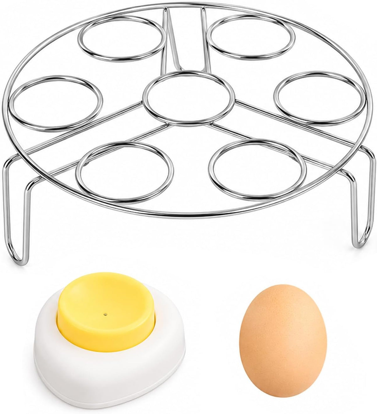 Egg Steamer Rack And Egg Piercer,For Instant Pot Egg Rack,6.2 Inch