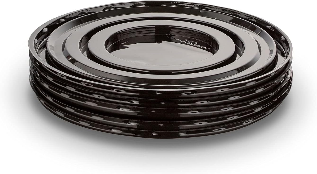 MT Products Round PET Plastic Cake Container 8" - Plastic Bakery Boxes (Pack of 5) - Made in the USA