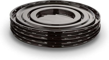 MT Products Round PET Plastic Cake Container 8" - Plastic Bakery Boxes (Pack of 5) - Made in the USA