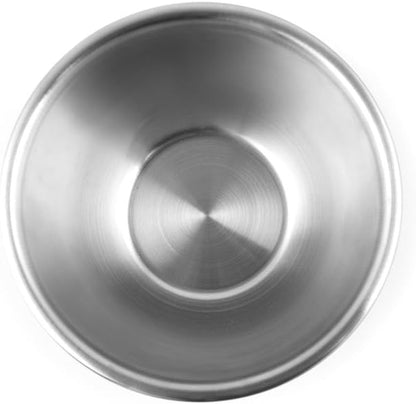 Fox Run Stainless Steel Small Mixing Bowl, 7.25 x 7.25 x 3.75 inches, Metallic