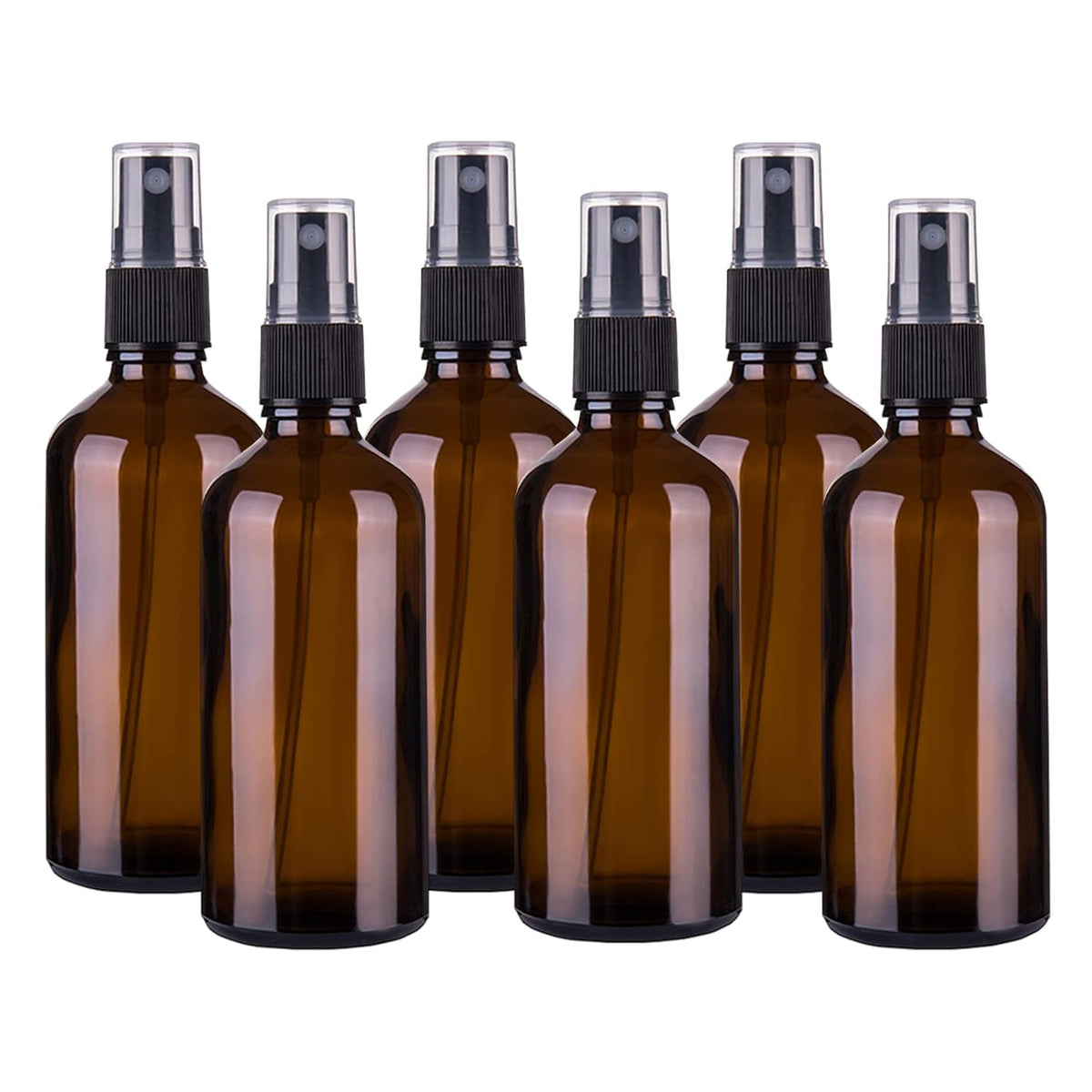 Hydior Amber Glass Spray Bottles for Essential Oils, 4oz, 2 Pack