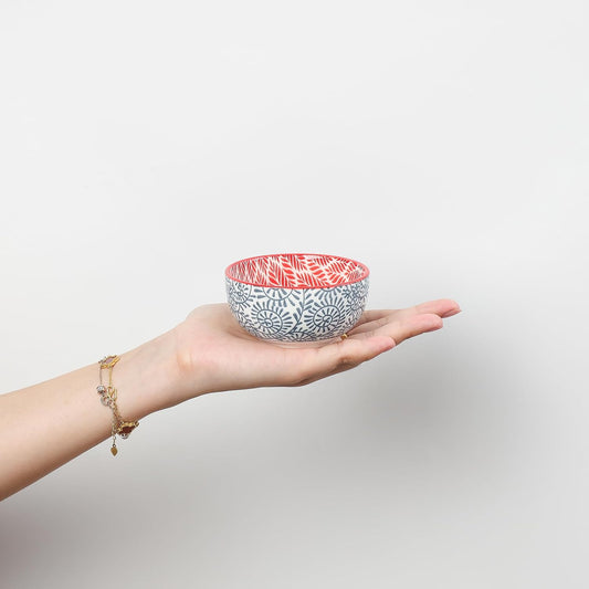 Selamica Ceramic 4 OZ Dipping Bowls Set of 6, Assorted Colors