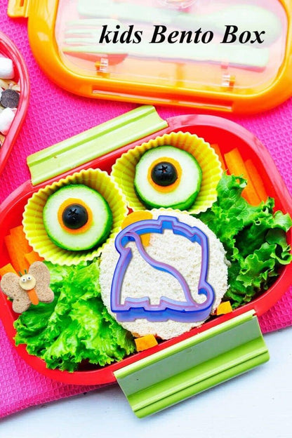 Sandwich Bread Cutter for Kids,Vegetable Fruit Shape DIY Cookie Cutter Set for Boys and Girls Lunch Bento Box