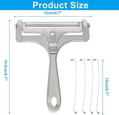 Steel Cheese Slicer, 1 Pack