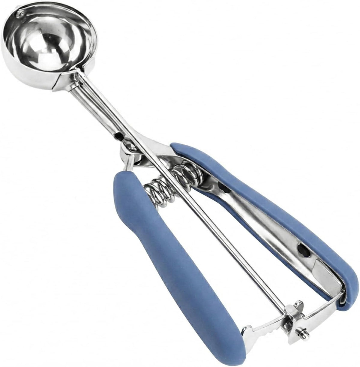 Ice Cream Scoop, 18/8 Stainless Steel Cookie Scoop, Cookie Scoops for Baking, 2 Tbsp/ 30 ml/ 1 oz Cookie Dough Scoop, Ice Cream Scooper with Trigger Release, Cookie Scooper for Baking