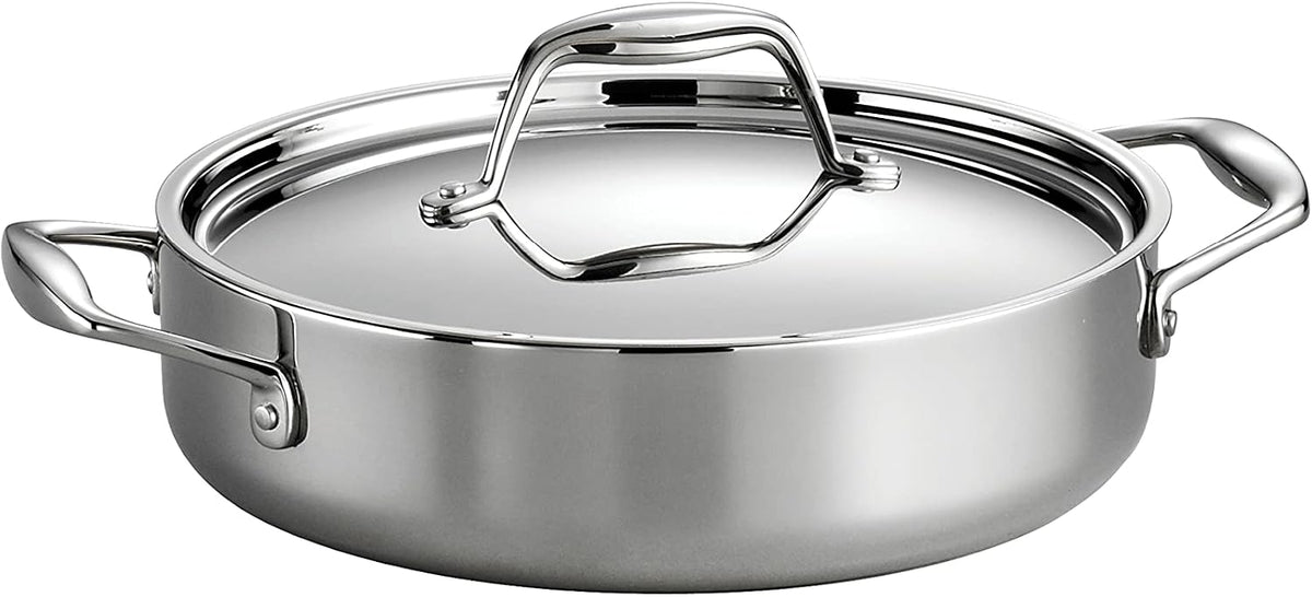 Tramontina Signature Stainless Steel Pasta Strainer Insert for Pot