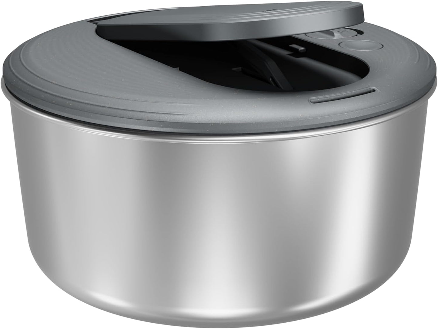 Zyliss Swift Dry Salad Spinner - Fruit Cleaner & Lettuce Spinner with Push Pump - Non-Slip Bowl - Dishwasher Safe - Large