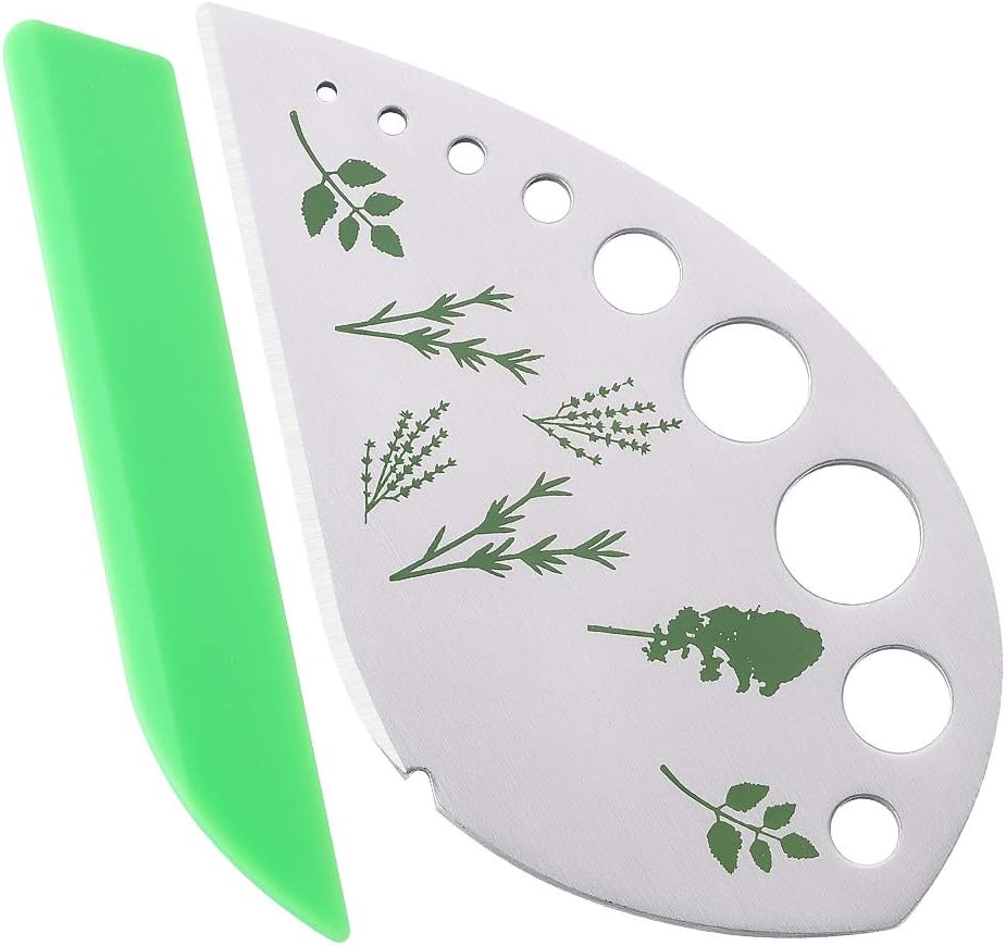 Herb Stripper Scissors Stainless Steel Leaf Remover